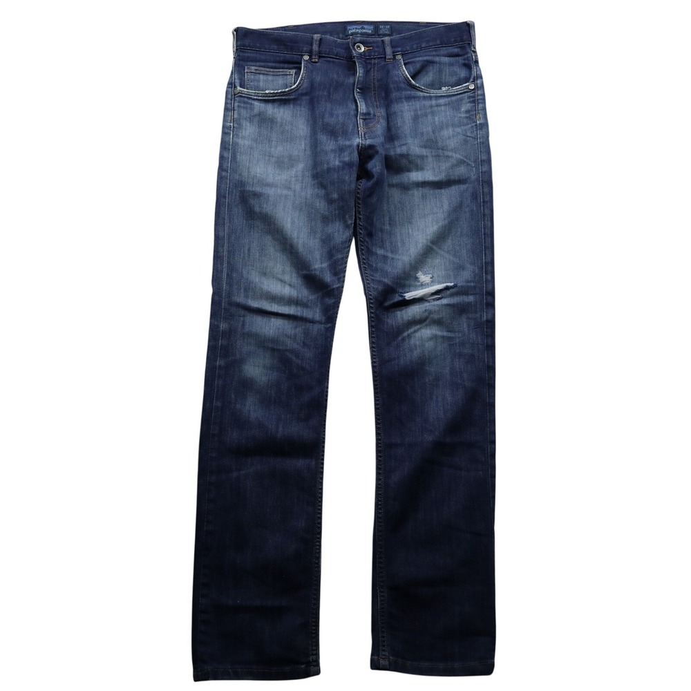 Patagonia Jeans 32x32 Straight Leg Modern Distressed Organic Cotton